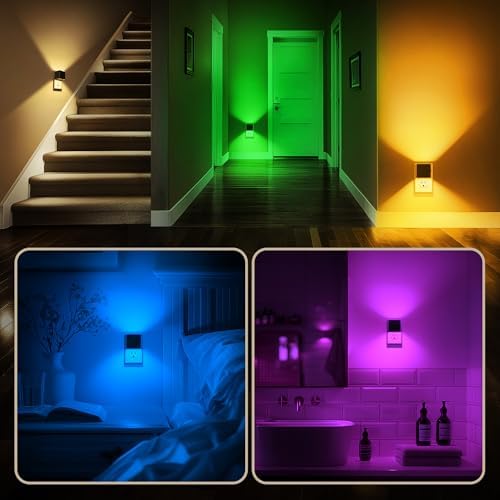 DORESshop LED Night Lights Plug into Wall, Plug in Nightlight - Image 4
