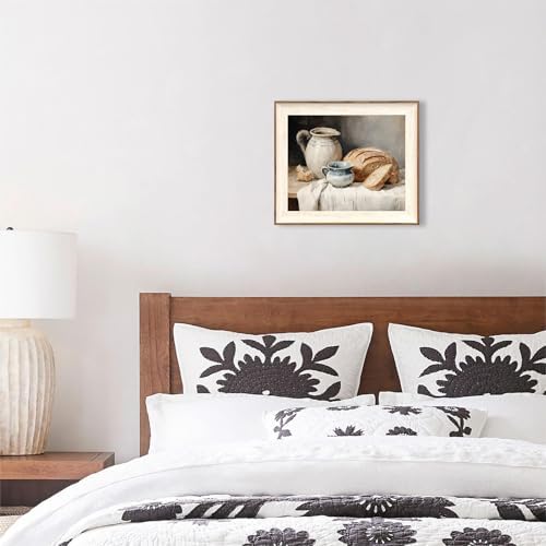 ASTRDECOR Framed Kitchen Wall Art, Modern Muted Still Life Painting Farmhouse - Image 7