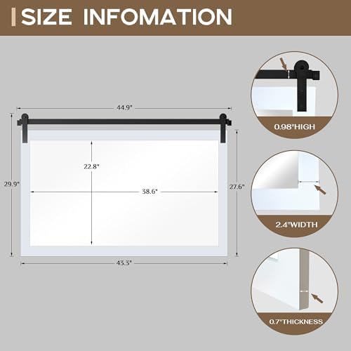 COGOOD Farmhouse Bathroom Mirrors - Image 5