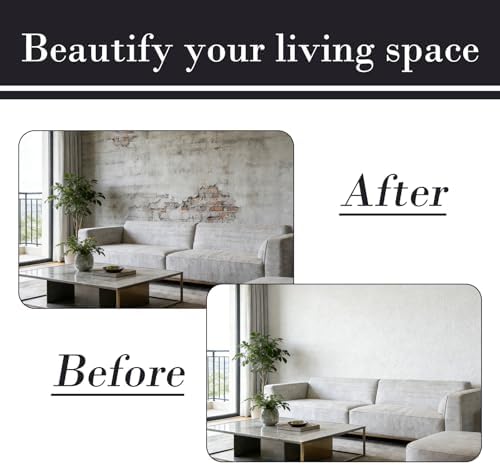 Peel and Stick White 3D PVC Wall Panels Roll, Thick Wallpaper 15.7"x118.1" - Image 5