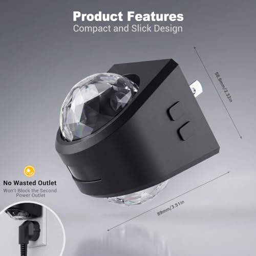 JandCase Motion Sensor Night Light, 3000K Soft White - Image 5