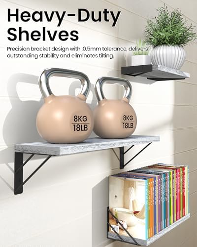 BAYKA Wall Mounted Floating Shelves - Image 5