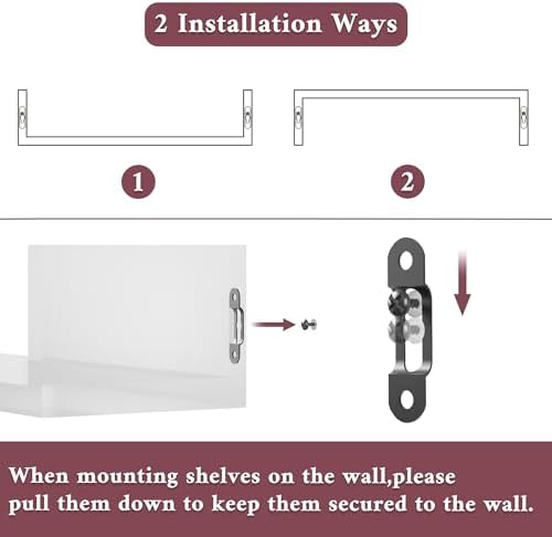 SRIWATANA Pink Floating Shelves - Image 6
