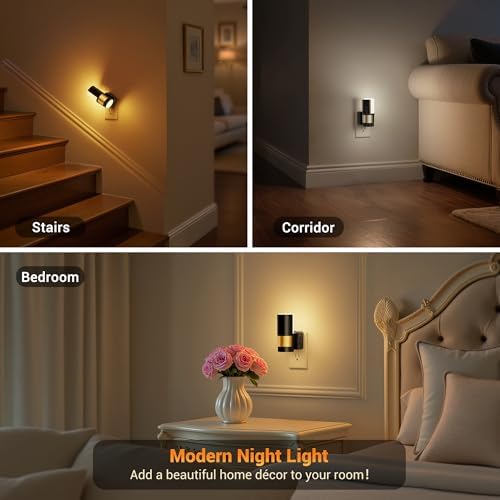 JandCase Plug in Night Light, Rotating Night Light - Image 6