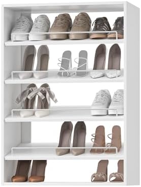 19.5" Wide Shoe Shelf Tower Modular Closet System, Shoe Storage Closet Tower by Unknown
