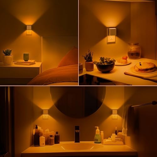 DORESshop LED Night Lights Plug into Wall, Plug in Nightlight - Image 5