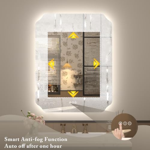 Backlit LED Lighted Bathroom Mirror - Image 4