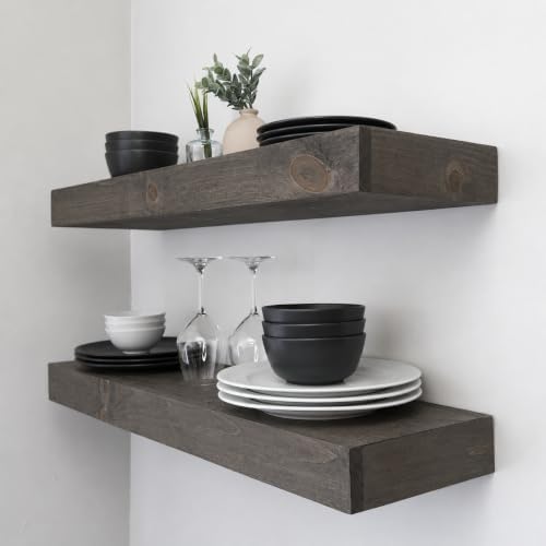 Urbandi Modern Floating Shelves 3 Inches Thick - Image 2