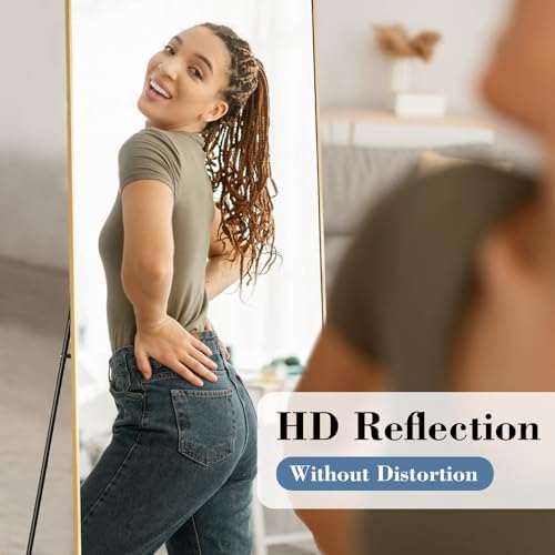 DUMOS 65"x24" Full Length Mirror, Full Body Mirror - Image 3