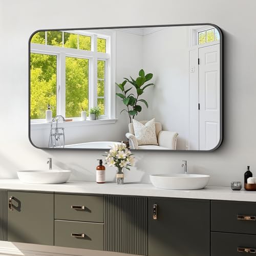 Koonmi Bathroom Wall Mirror, 30x50 Inch Large Vanity Mirror by KOONMI