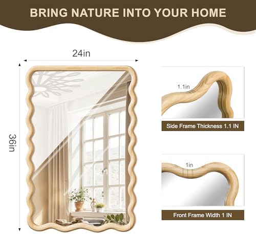 Wavy Mirror for Wall - Image 6