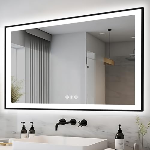 EchosLife 51x32 LED Bathroom Mirror by EchosLife