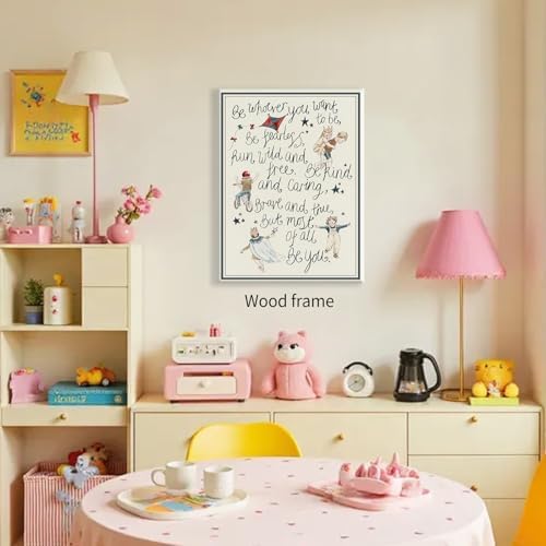 Watercolor Kids Poetry Wall Art Toddler Quotes Positive Affirmations Poster - Image 4