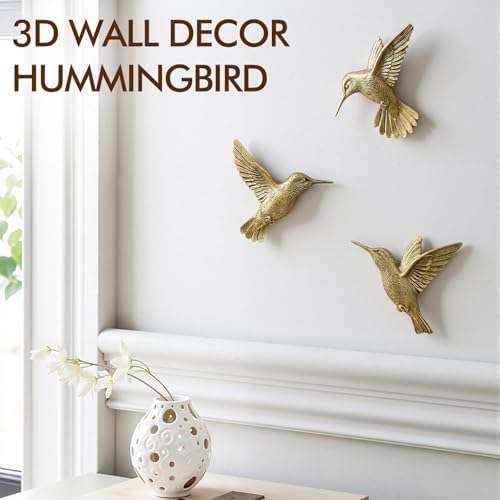 GUSFREUD 3D Hummingbird Wall Decor Set - Image 6