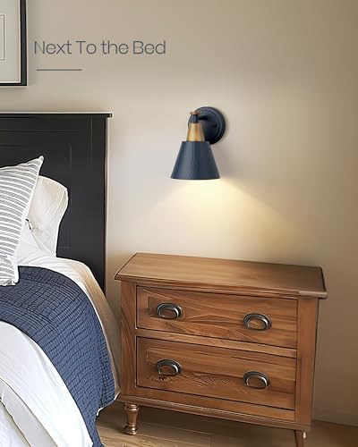 FEMILA Modern Wall Sconces Set of 2, 1-Light Wall Lighting Bathroom Sconces - Image 5