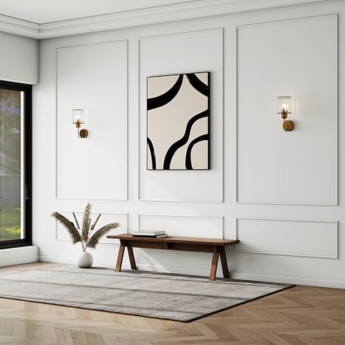 Pangda 3set Peel and Stick Wall Molding Kit 3D Premade by Pangda