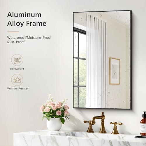 DESBING 18" x 30" Bathroom Mirror - Image 5