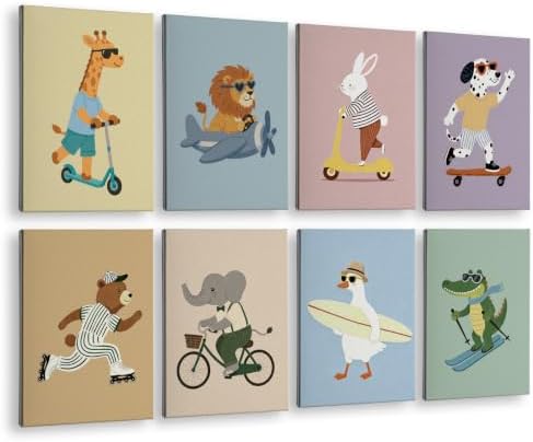 VIYYIEA Acoustic Art Wall Panel, Cute Animal Sound Absorbing Board by VIYYIEAART