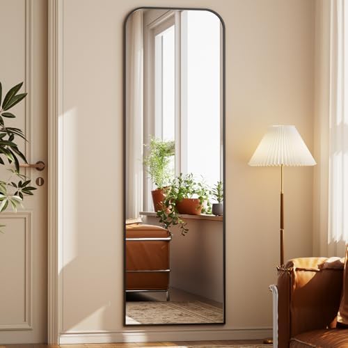 Full Length Mirror 56"x21" Arched Floor Standing Large Mirrors - Image 7