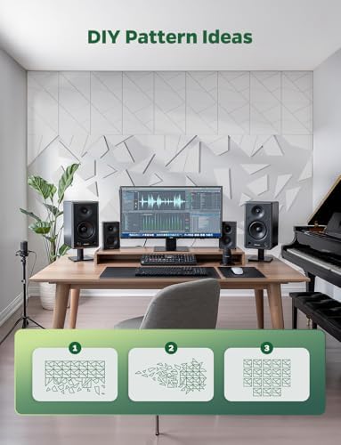 18 Pack Acoustic Wall Panels Sound Absorbing - Image 2