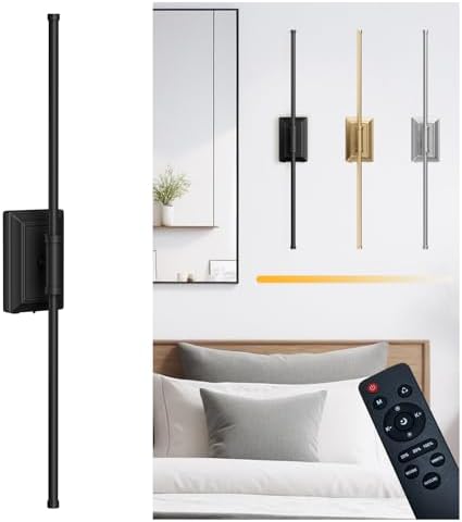 Battery Operated Wireless Wall Sconce by Unknown
