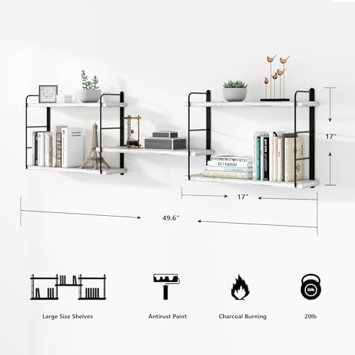 Shelves on Wall, Floating Bookshelves, Shelves - Image 3