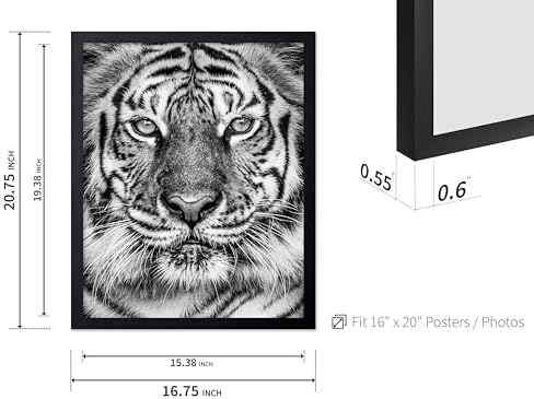 Poster Master Vintage Tiger Face Print - Image 3