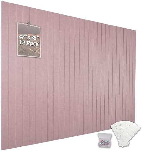 Cork Board Alternative-Felt Slat Wall Paneling, Office Bulletin Board by Unknown