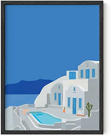 HAUS AND HUES Travel Greece Wall Art by HausandHuesArtPrints