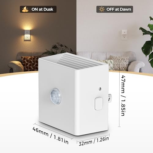 DORESshop Motion Sensor Night Light, Plug in Night Light, Motion Night Light - Image 5