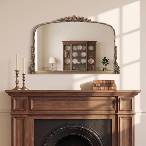 36"X23" Vintage Gold Mirror - Image 4