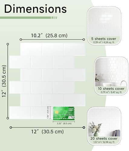 Yoillione Peel and Stick Backsplash - Image 3