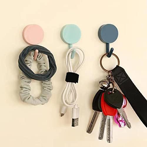 6 Pack Adhesive Hooks Cute Utility Hooks, Key Hooks - Image 2