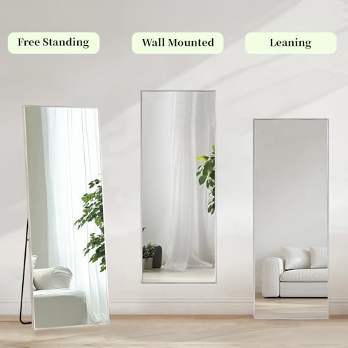 Sunniry Full Body Mirror 56x16 inch, Metal Frame - Image 6