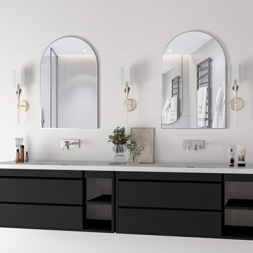 Wall Mounted Mirror, Arched Wall Mirror - Image 2
