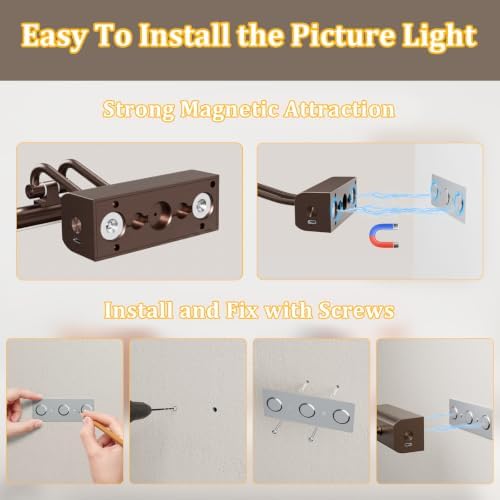 Picture Lights for Wall, Rechargeable, RF Remote - Image 7