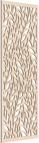 Ortonville Decorative Pierced Fretwork Wood Wall Panels, 27 3/8"W x 69 3/8"H x by EkenaMillwork