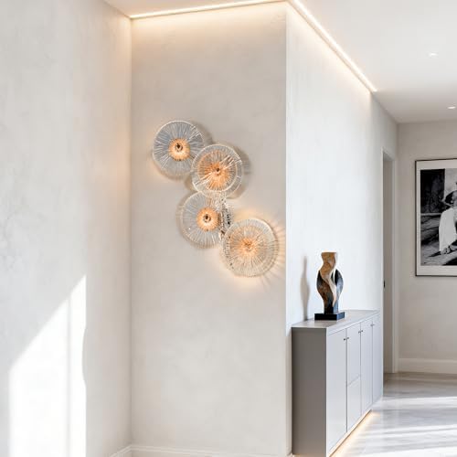 Fandian LED Light Modern Brass Wall Sconce - Image 2