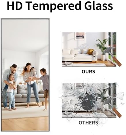 78"x35" Floor Mirror Full Length - Image 3