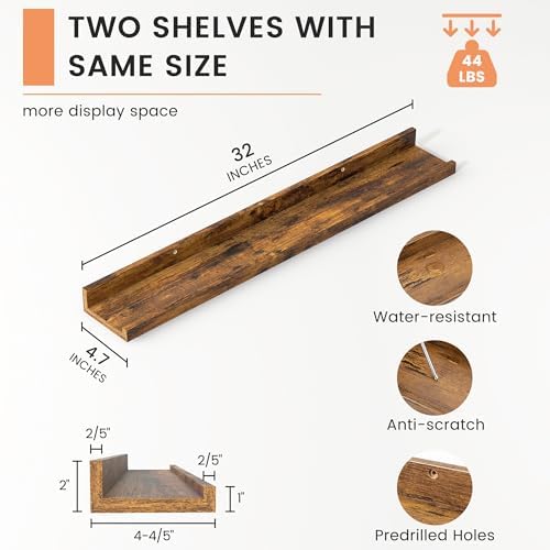 Picture Ledge Shelf, Floating Shelves - Image 3