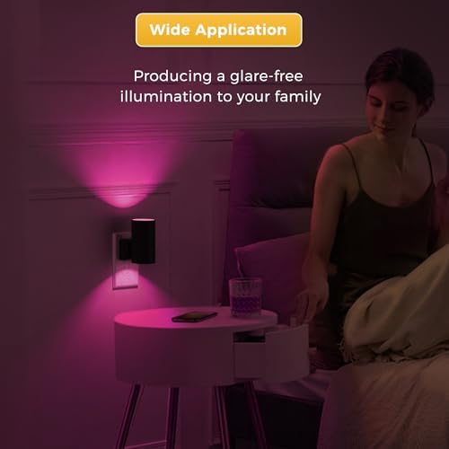 L LOHAS LED Night Light, RGB Color Changing - Image 4