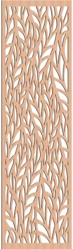 Ortonville Decorative Pierced Fretwork Wood Wall Panels, 37 3/8"W x 94 3/8"H x by EkenaMillwork