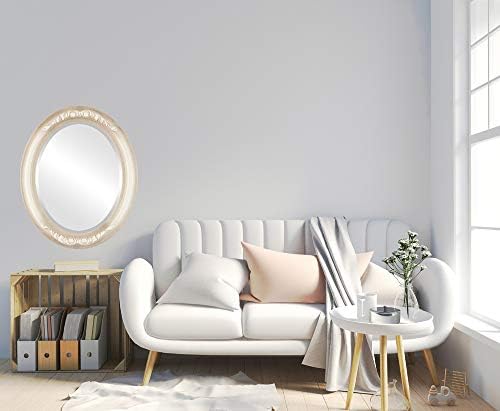 OVALCREST Oval Beveled Wall Mirror - Image 3