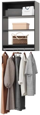 ROOMTEC 25.5" Medium Hanging Closet Unit, Modular Closet System by ROOMTEC
