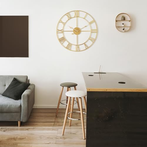 Large Wall Clock - 40cm/ 16 Inches Silent Non-Ticking - Image 4