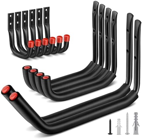 Nacial 12 Pack Heavy Duty Garage Hooks, Large Wall Hooks by NacialPromise-Consumersfirstalways