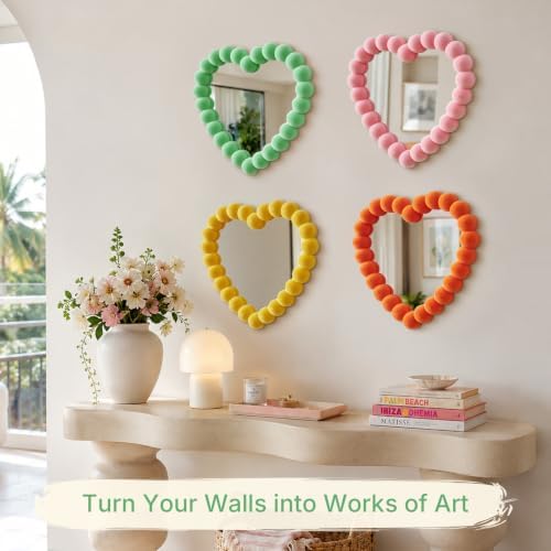 Small Decorative Mirror for Gallery Wall Art Decor, Mint Green - Image 7