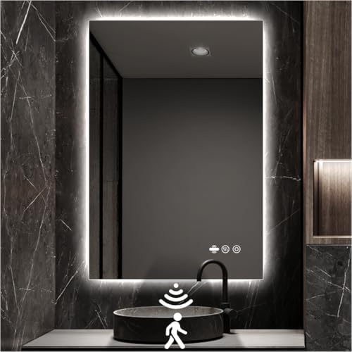 28 x 36 in Backlit LED Bathroom Mirror by nolsia