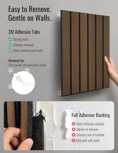 Wood Grain Acoustic Panels, 3D Grooved Sound Absorbing Wall Panels, - Image 6