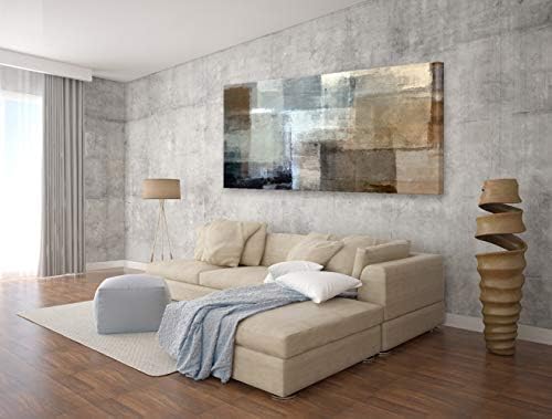 Baisuart A61275 Canvas Prints Abstract Wall Art Print Paintings Grey and Brown - Image 2